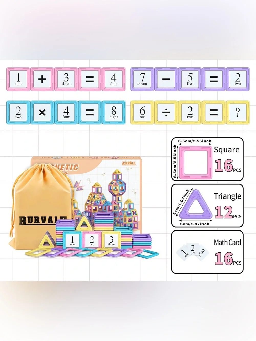 STEM Magnetic Building Blocks